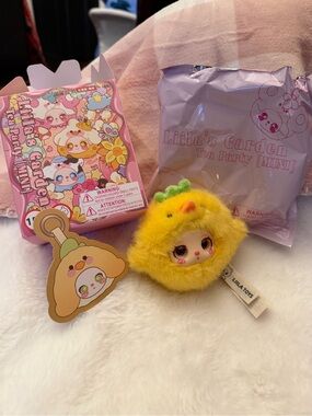 Lilla's Garden Mini Plush Charm - Yellow Chick